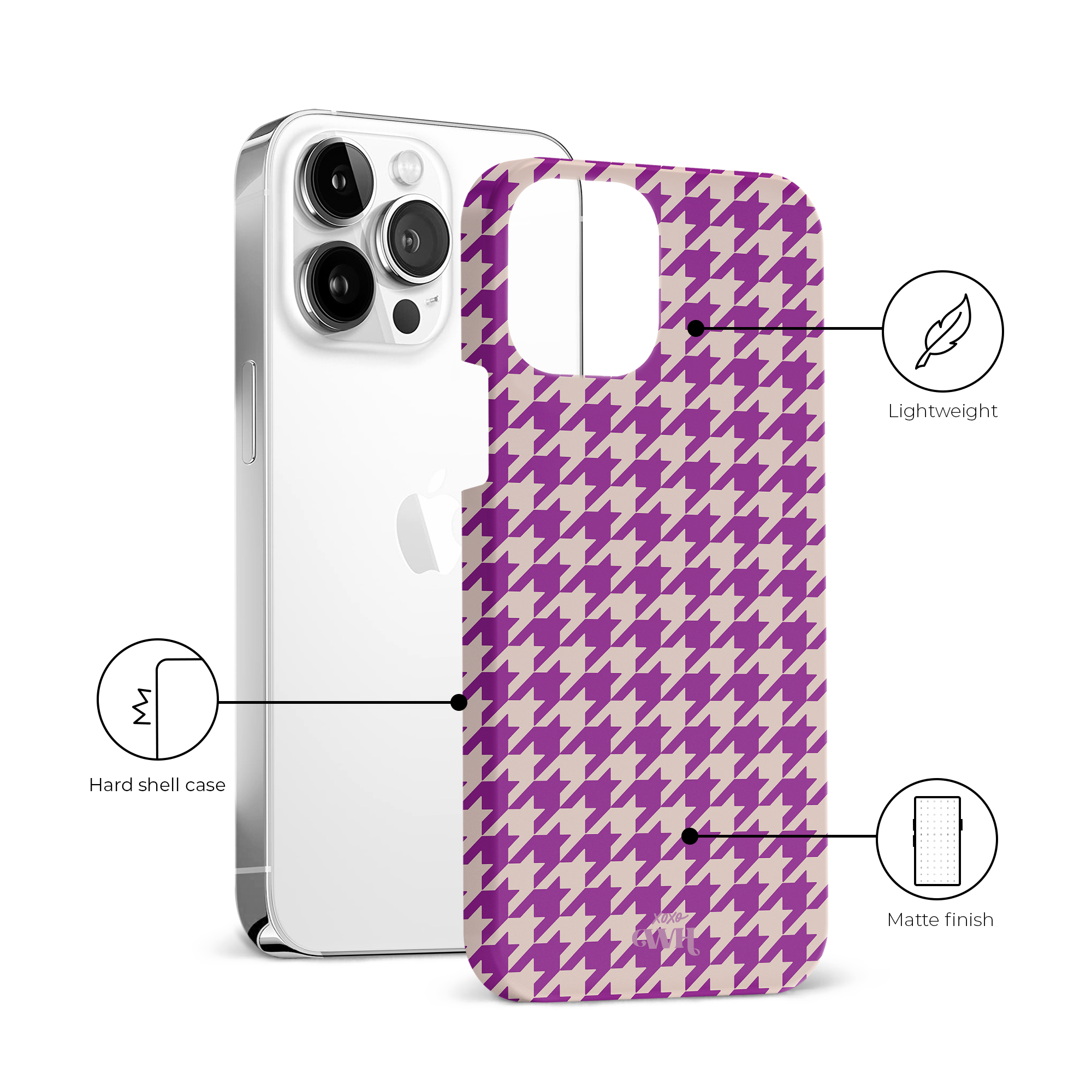 xoxo Wildhearts - When In Paris Purple - iPhone 14 Pro Max