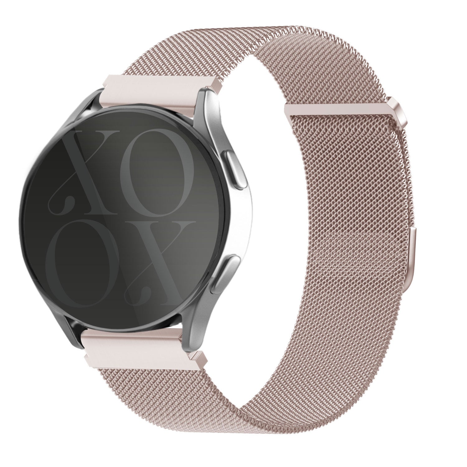 xoxo Wildhearts - Xiaomi Amazfit GTR 47mm Milanees bandje (rosé goud)