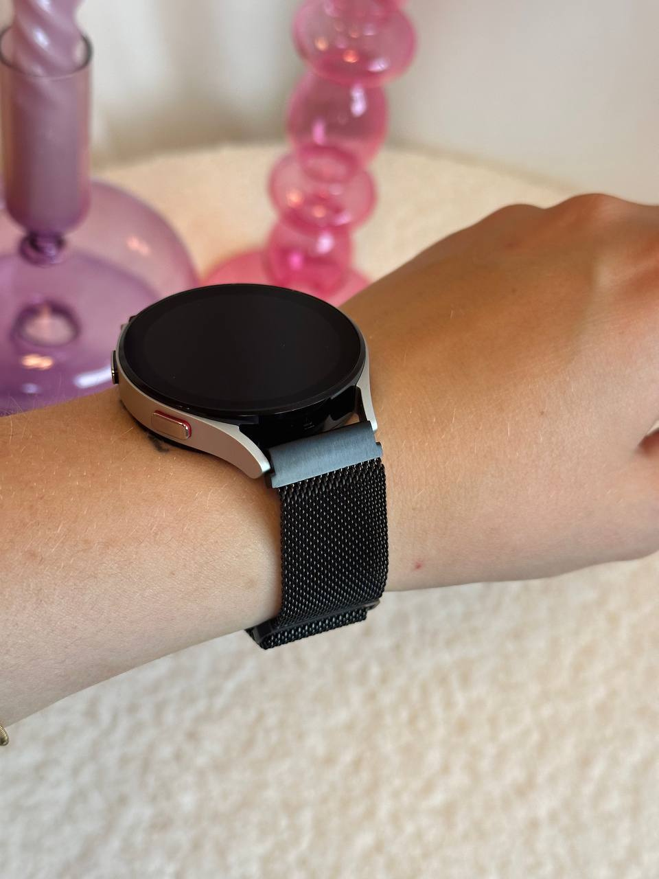 xoxo Wildhearts - Xiaomi Mi Watch milanees bandje (zwart)